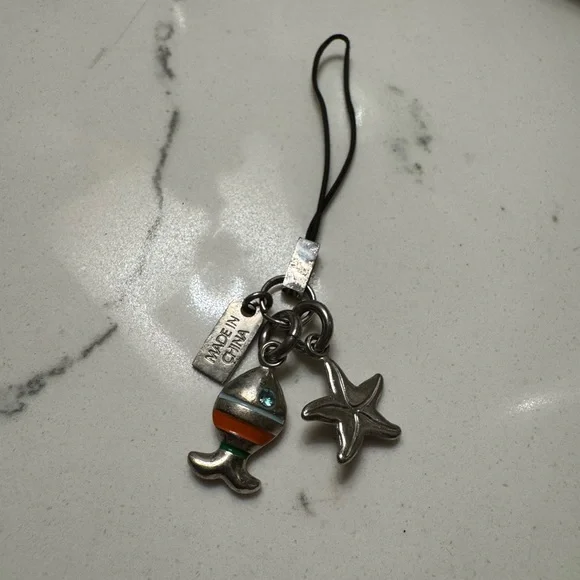 Y2K Vintage Coach Star Fish Phone Charm - Picture 2 of 5
